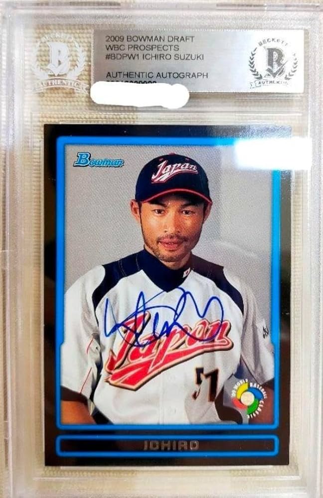 Amazon.co.jp: イチロー選手 直筆サインカード WBC2009 : おもちゃ