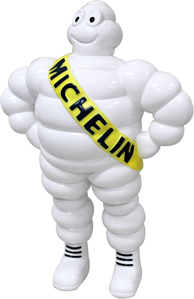 Amazon.com: Michelin Man Statue, Large Soft Vinyl Figure (Japan
