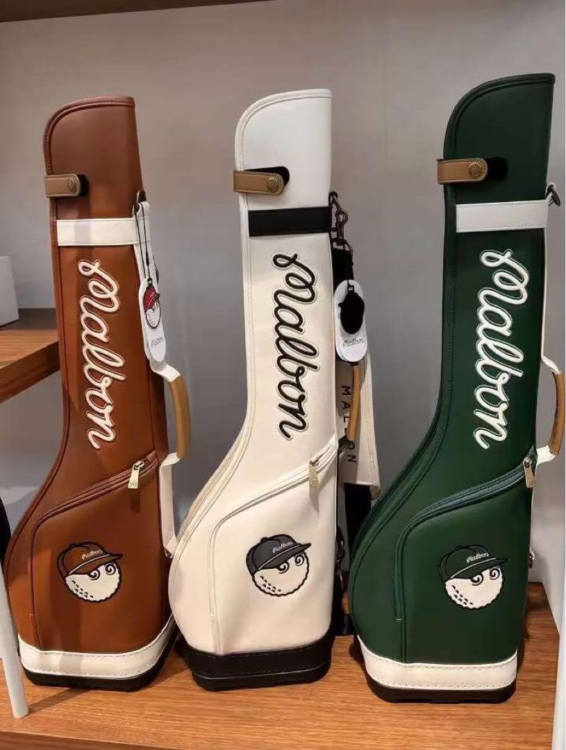 マルポンゴルフ malbon ゴルフバッグ ハーフキャディバッグ クラブ