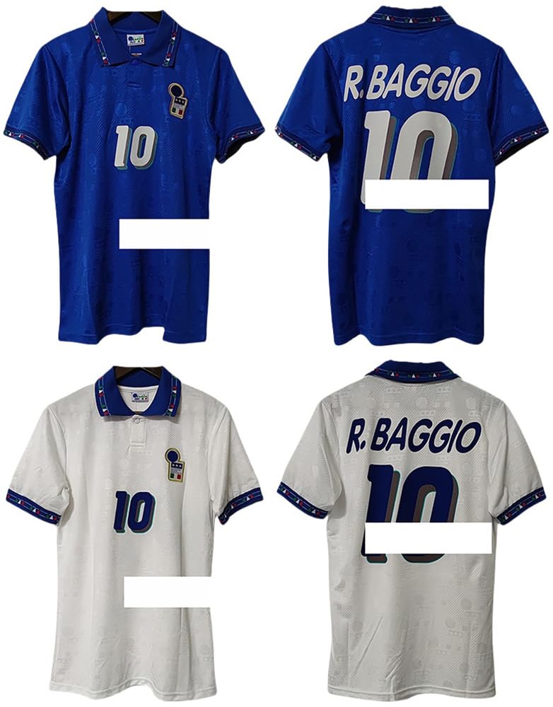 2002W杯イタリア代表R.バッジョ仕様レプリカユニフォーム2枚セット