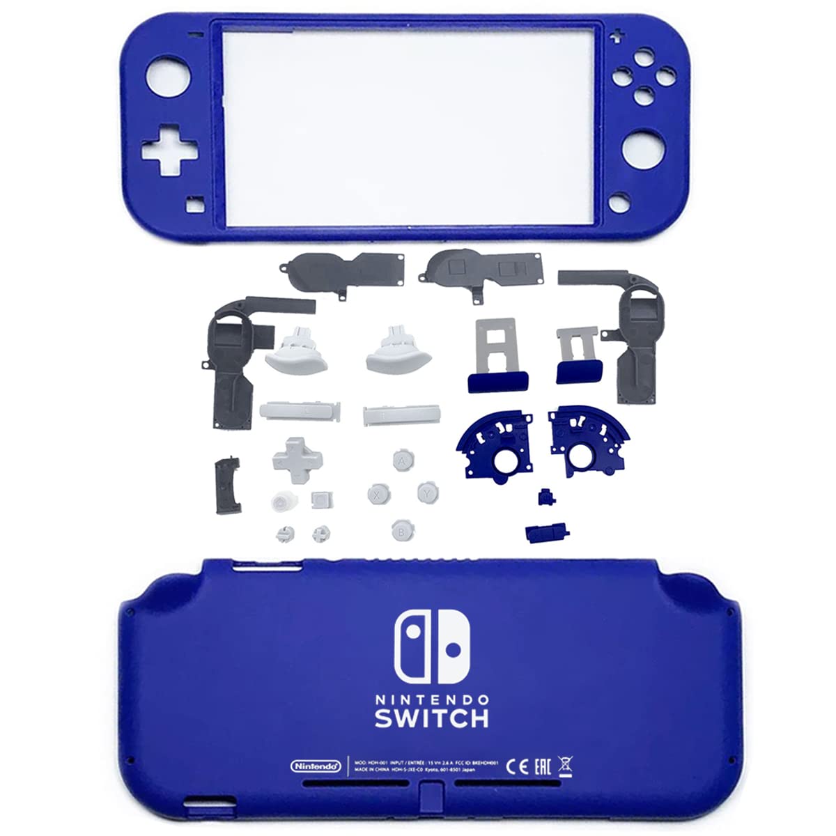 ケース付きNintendo Switch Lite ブルー Amazon.com: Replacement Full