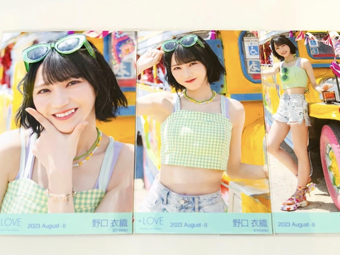 Amazon.co.jp: イコラブ 野口衣織 ナツマトペ MV衣装 MV衣装③ 生写真