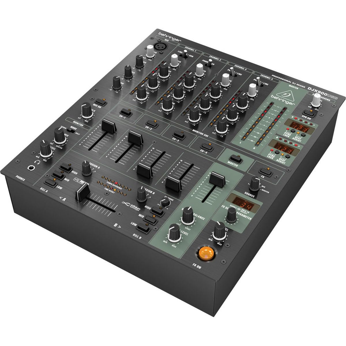 Amazon.com: Behringer PRO MIXER DJX900USB Professional 5 Channel