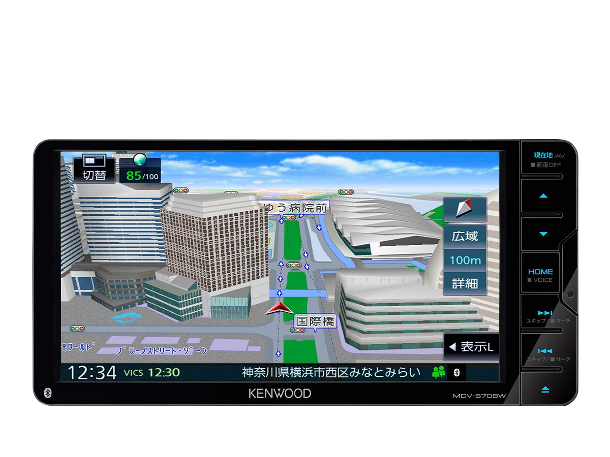 Amazon | ケンウッド カーナビ 彩速 7インチワイド MDV-S708W 専用