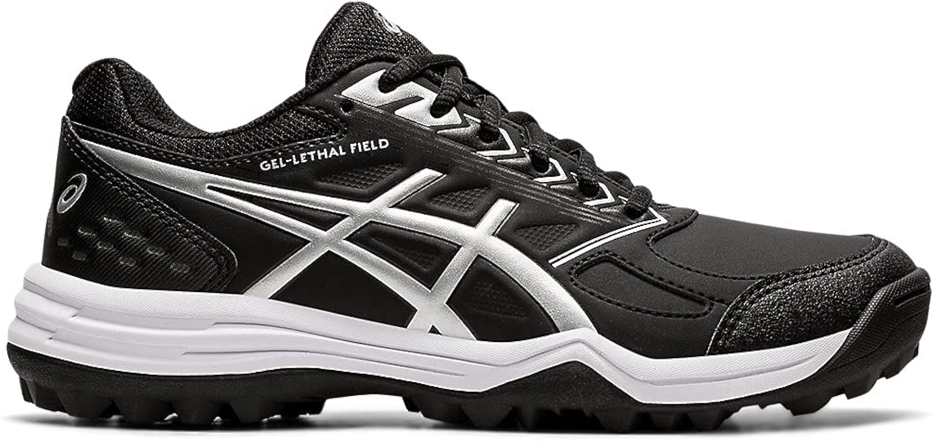 Amazon.com | ASICS Women's Gel-Lethal Field Shoes, 6, Black/Pure