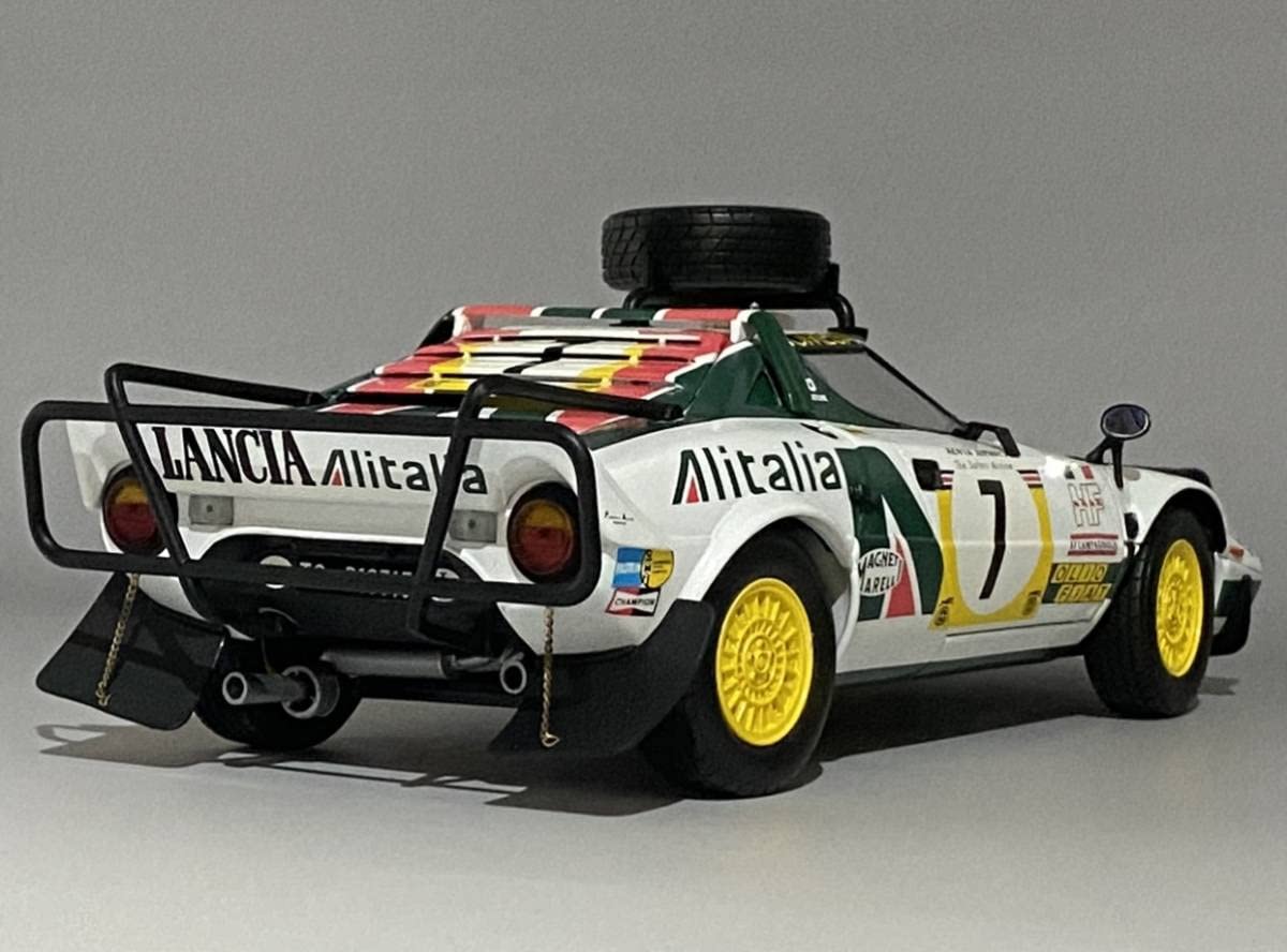 Amazon | 京商 1/18 Lancia Stratos HF Rally #7 1977 WRC Safari