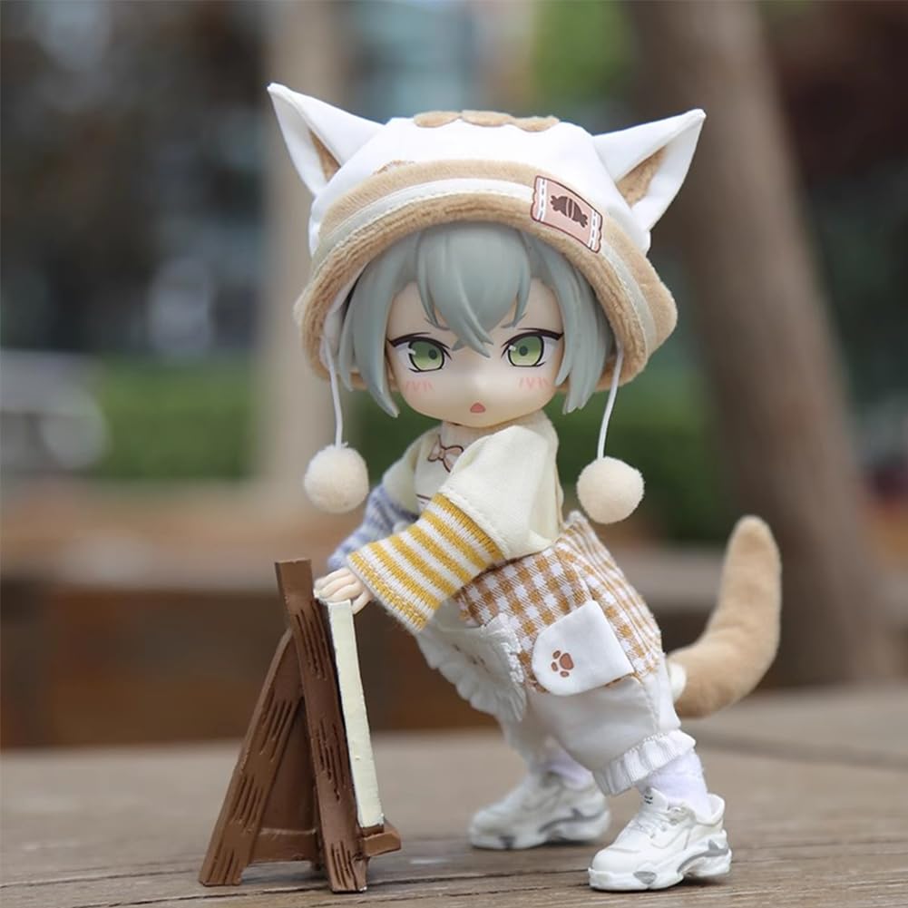 Amazon | rakulifey オビツ11衣装セット 猫服 帽子 上着 オビツ11お