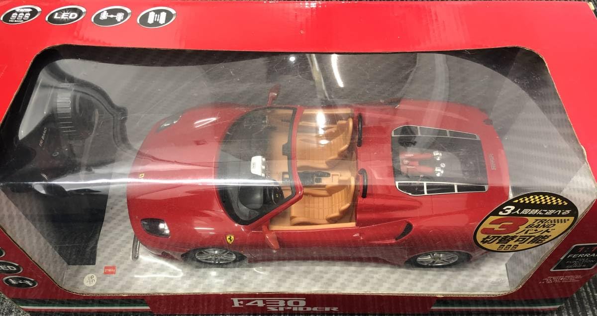 フェラーリ Ferrari F430 1/50モデル ミニラジコン 希少 赤 フェラーリ
