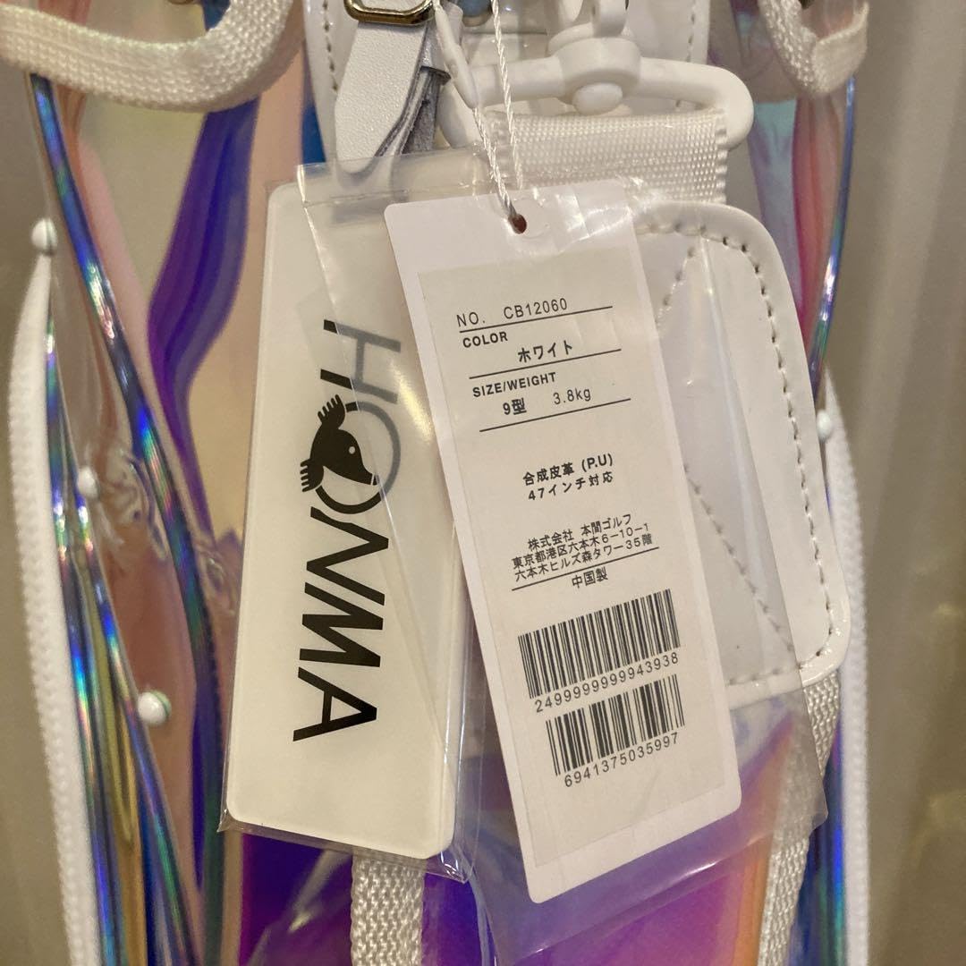 限定品】HONMA ゴルフバッグ スケルトン 未使用 本間ゴルフ - 本間
