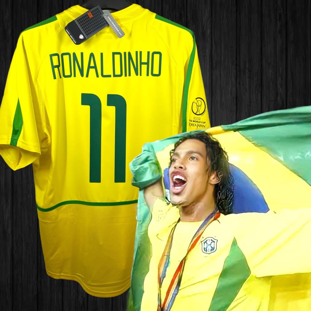 Amazon.co.jp: タグ付き正規品 ロナウジーニョ ブラジル代表 日韓