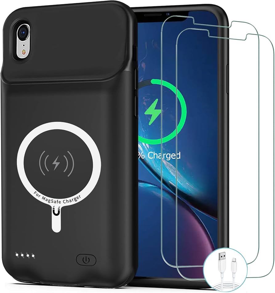 Amazon | iPhoneXR用バッテリーケース アップグレード済み YHDZKJ