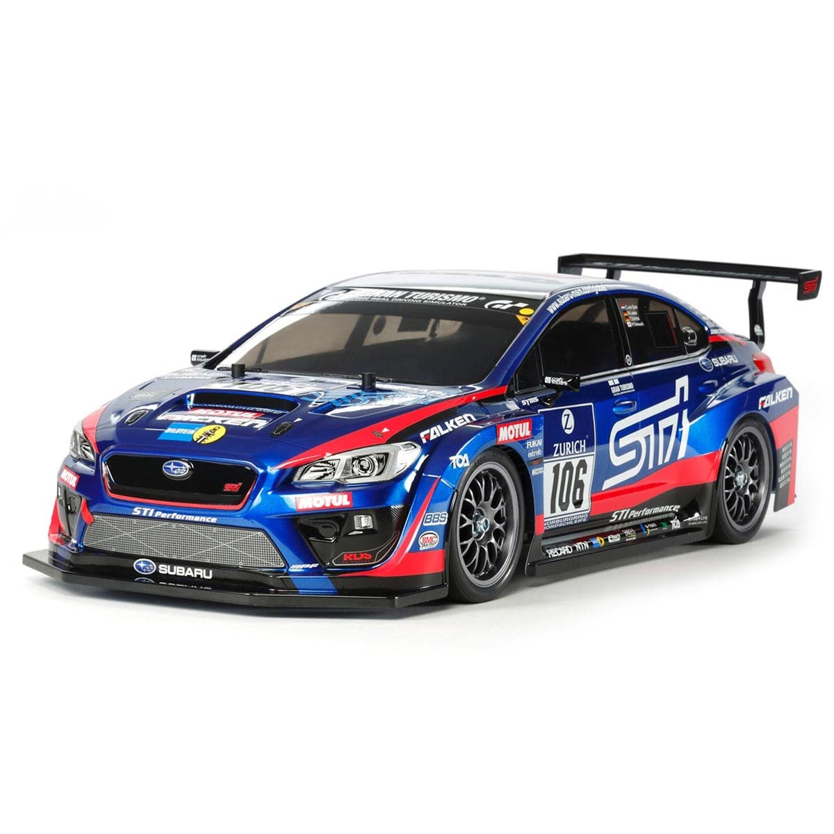 Amazon.com: TAMIYA Subaru WRX STI - 24th Nurburgring Kit 4 Wheel