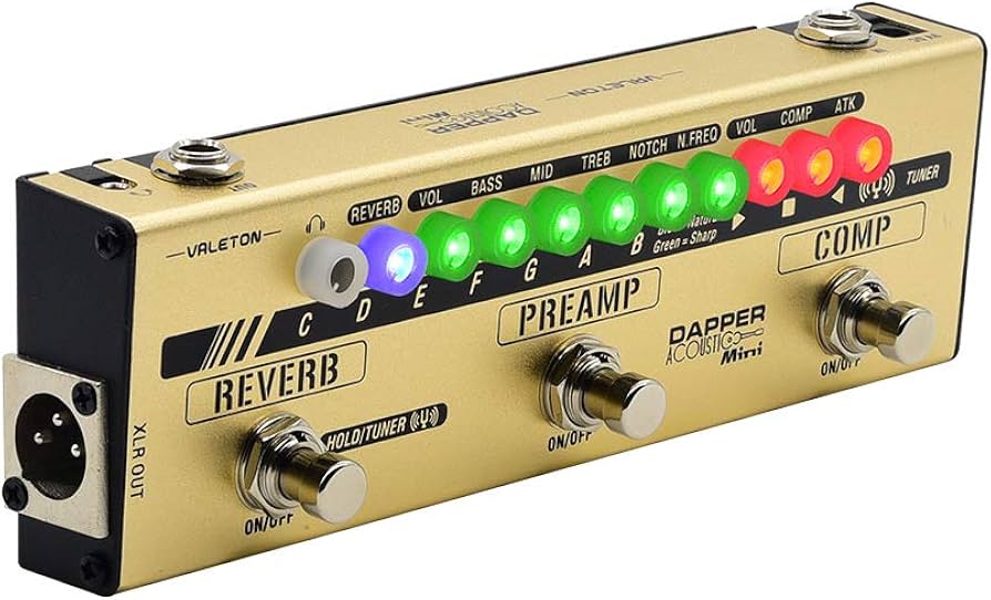 Amazon.com: VALETON Dapper Acoustic Mini Electric-Acoustic Guitar