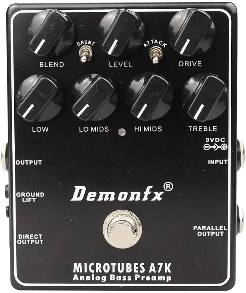 Amazon.com: Demon Fx DemonFx A7K Overdrive Darkglass B7K Bass