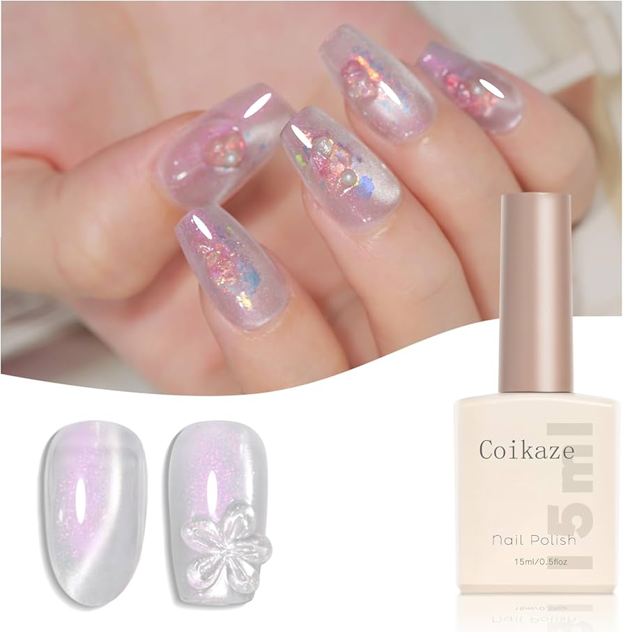 Amazon | Coikaze マグネットネイル 単色 オーロラ マグネットジェル