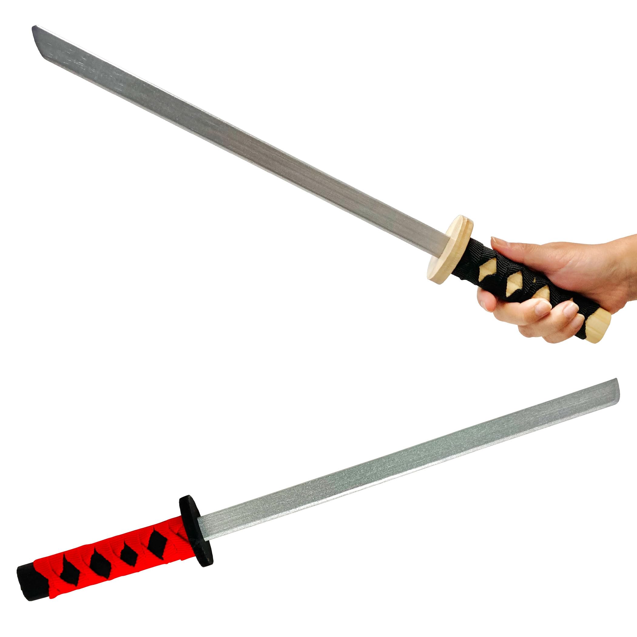 Amazon.co.jp: 日本刀 2本セット 木製 鞘付き 刀 本物そっくり