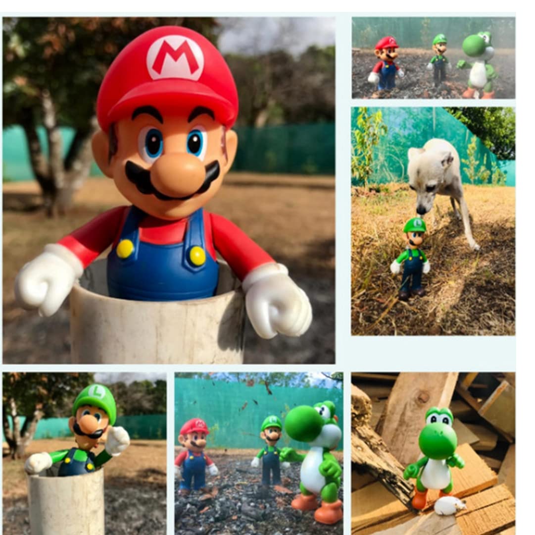 Amazon.co.jp: スーパーマリオおもちゃ – マリオとルイージ アクション