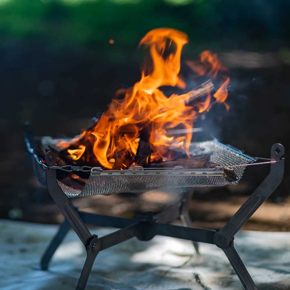 Amazon | MONORAL (モノラル) ステンレスメッシュ火床 焚き火メッシュ