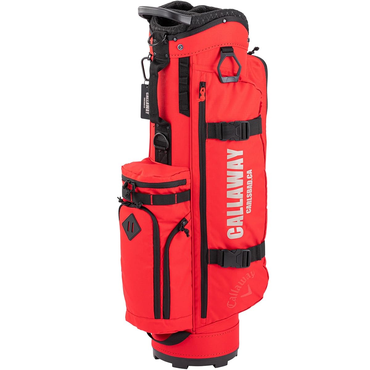Amazon | キャロウェイ(Callaway) キャディバッグ CRT LAIDBACK RED 23