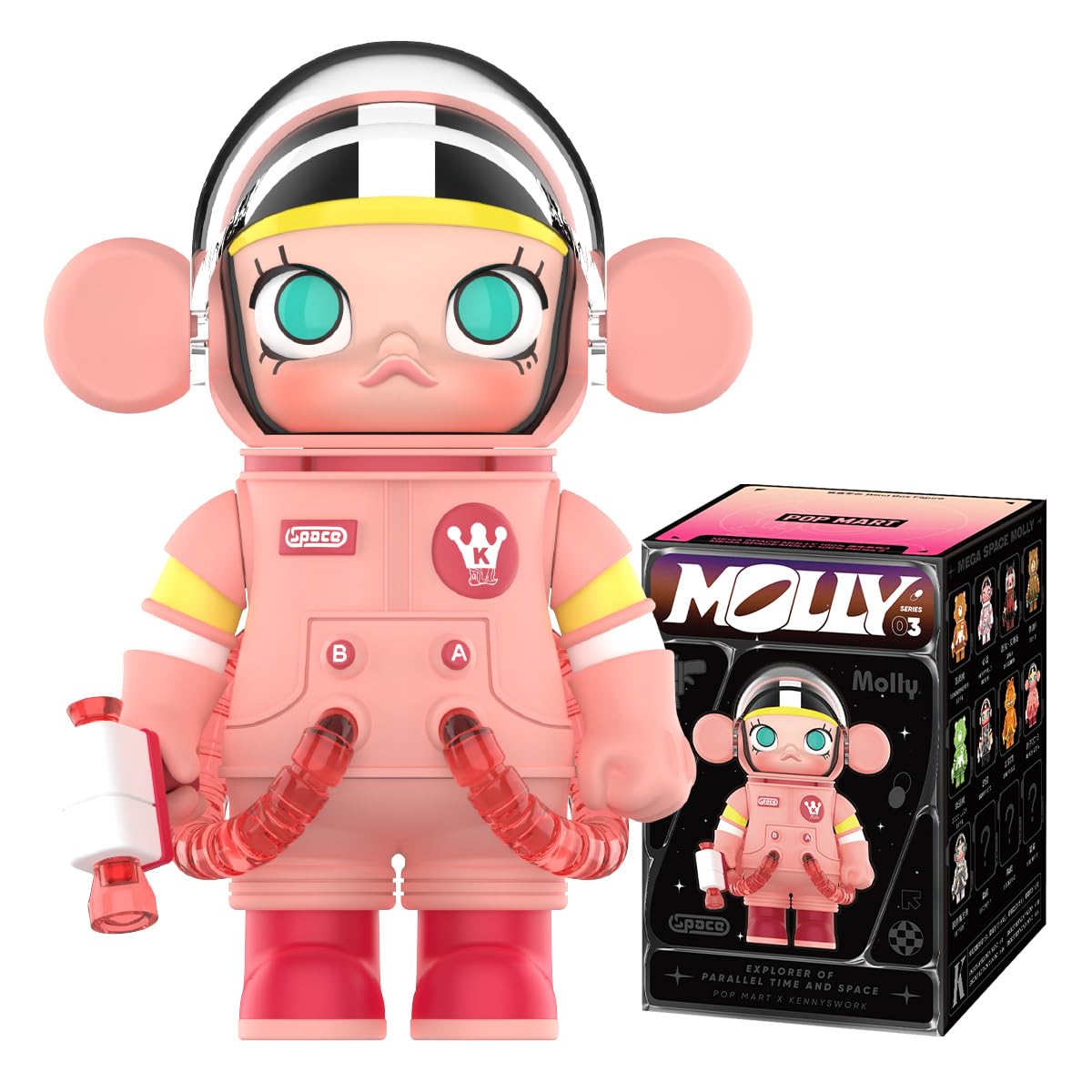 Amazon.co.jp: POP MART MEGA SPACE MOLLY 100% シリーズ3【アソート