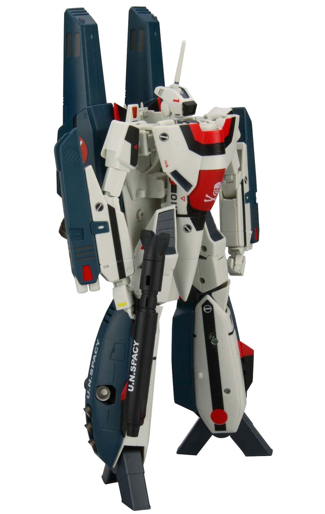 Amazon.co.jp: 1/60 マクロス 完全変形 VF-1A 一条輝機 with スーパー