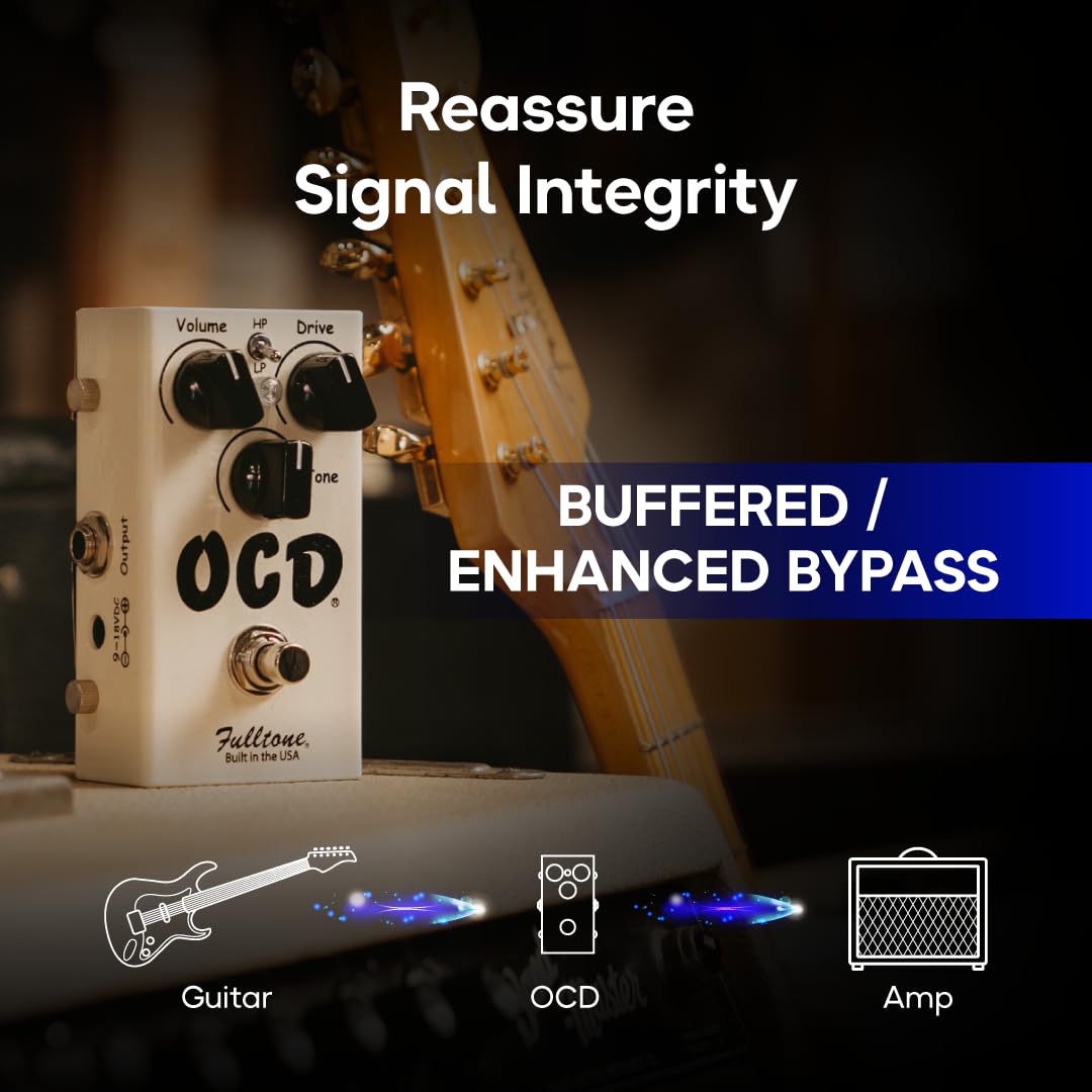 Fulltone OCD Obsessive Compulsive Drive Guitar Overdrive Pedal