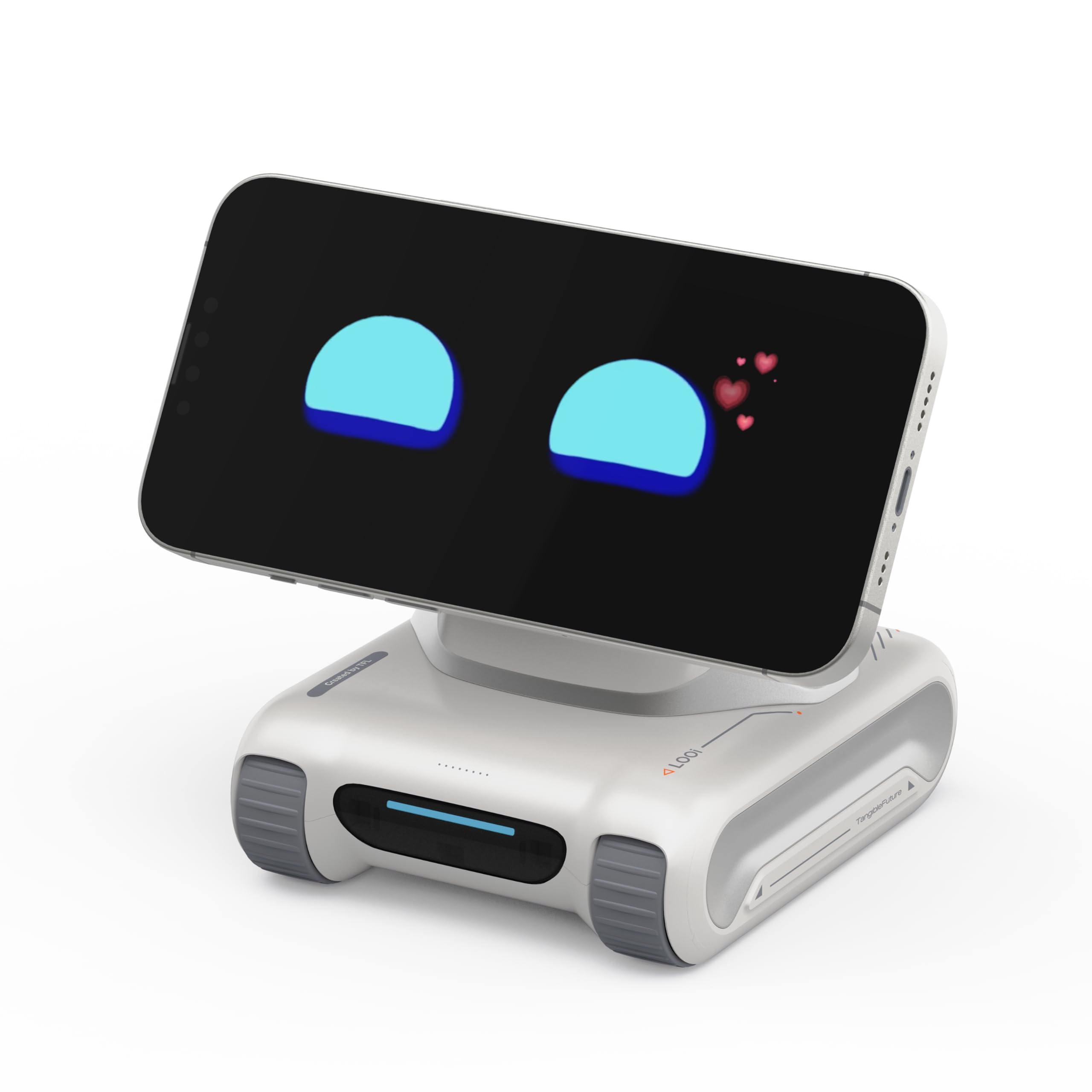 Amazon.com: LOOI Robot-Starlight White–AI Desktop Robot Companion