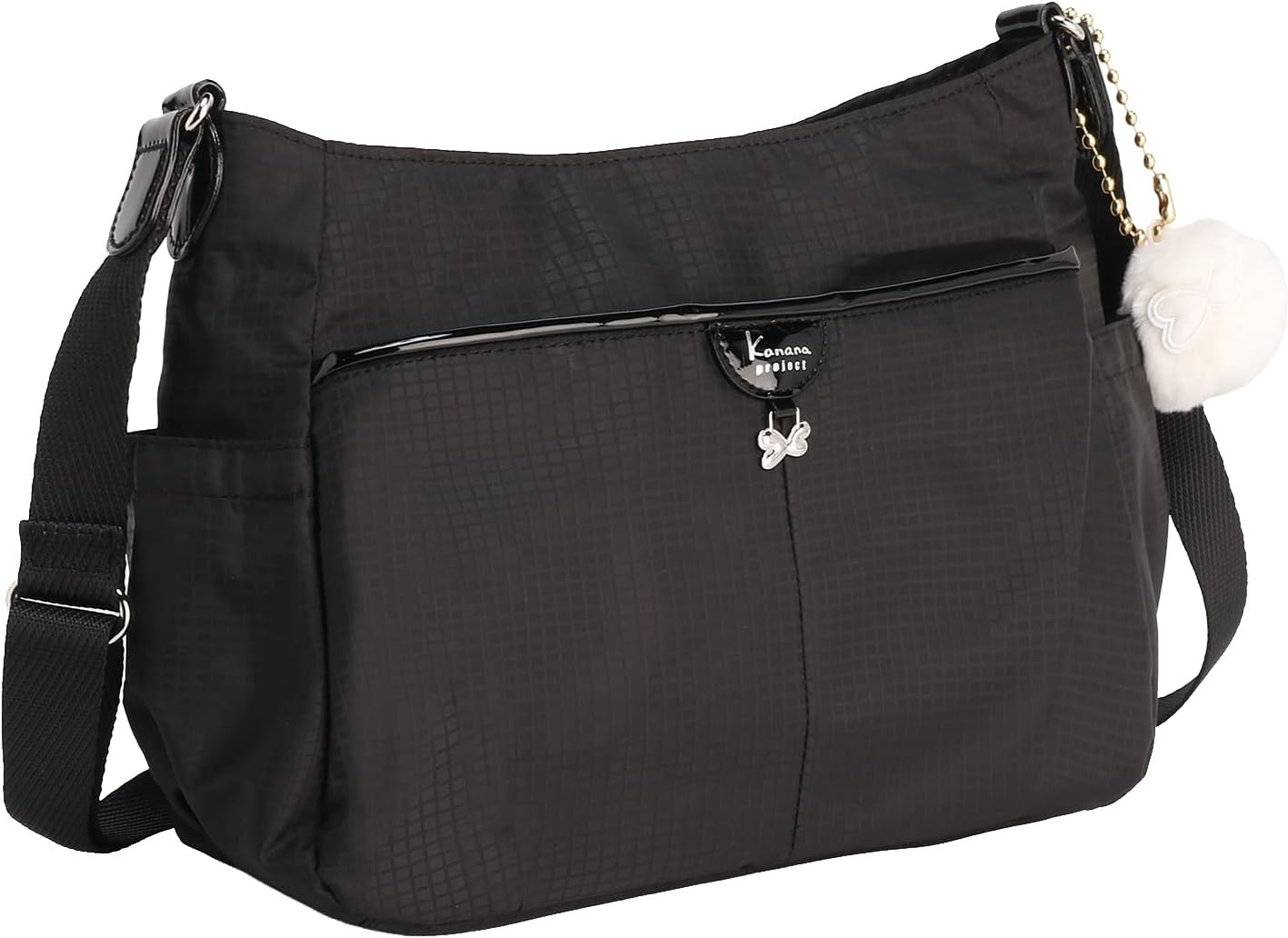 COACH 290 コーチ ボディバッグ ペブルドレザー 斜め掛け ネイビー