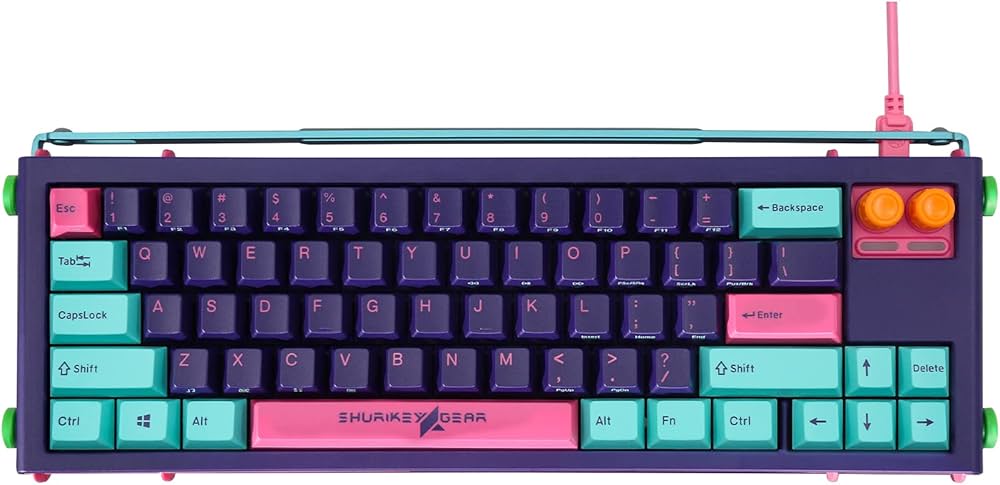 Amazon | Shurikey 65%​ワイヤレスメカニカルキーボード、ライン
