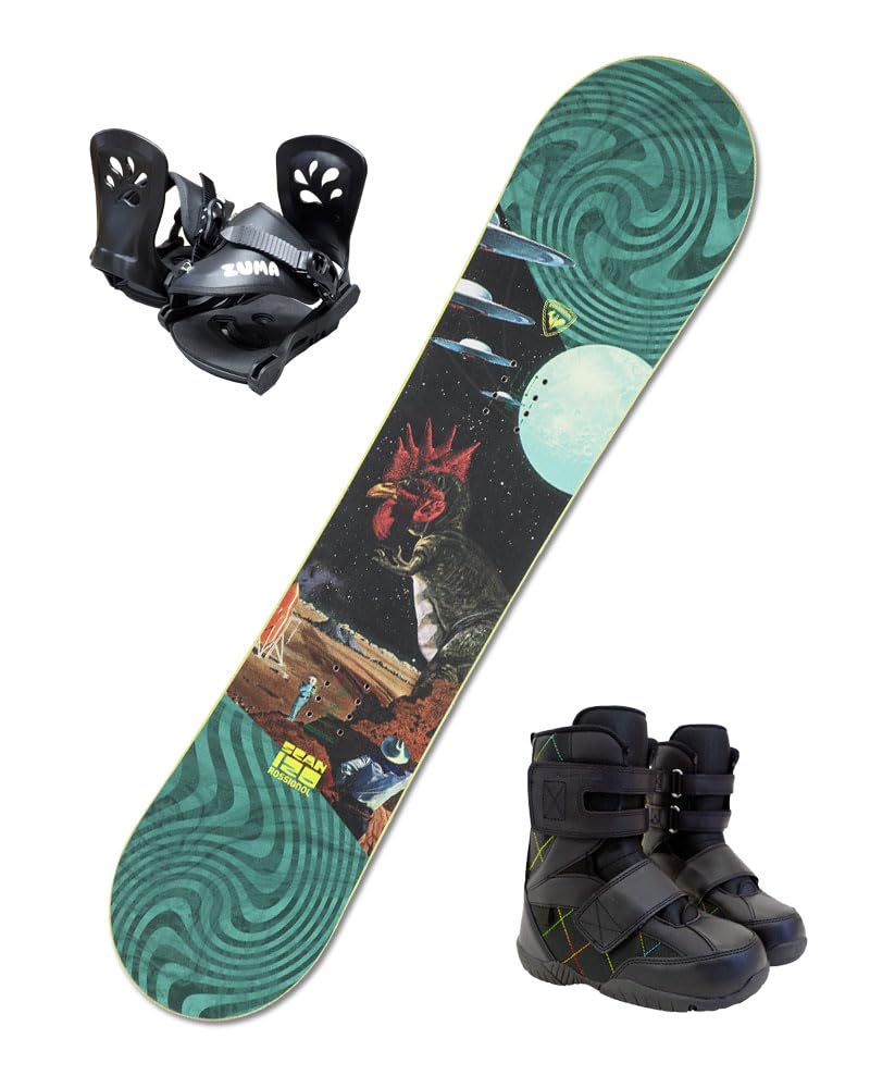 ROSSIGNOL キッズ スノーボード ビンディングセット 110