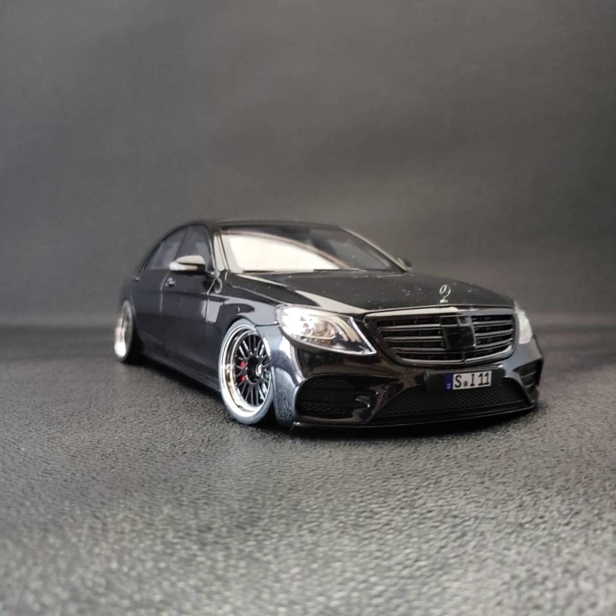 Amazon | 1/18 Mercedes Benz メルセデスベンツ Sクラス AMG カスタム