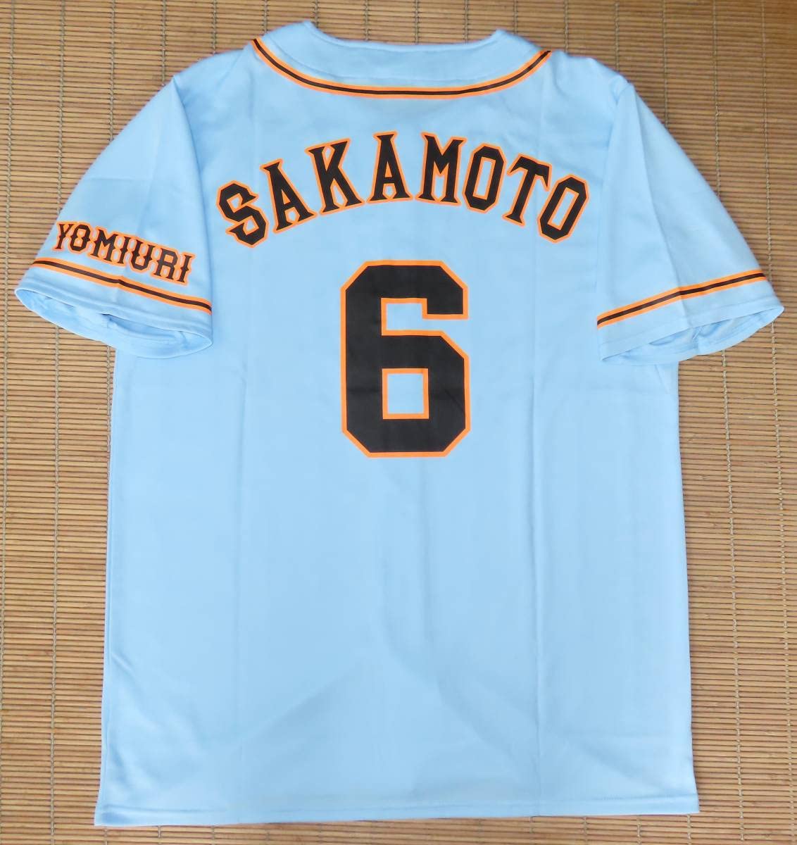 坂本勇人 ユニフォーム 水色 読売ジャイアンツ 読売巨人軍 2014年