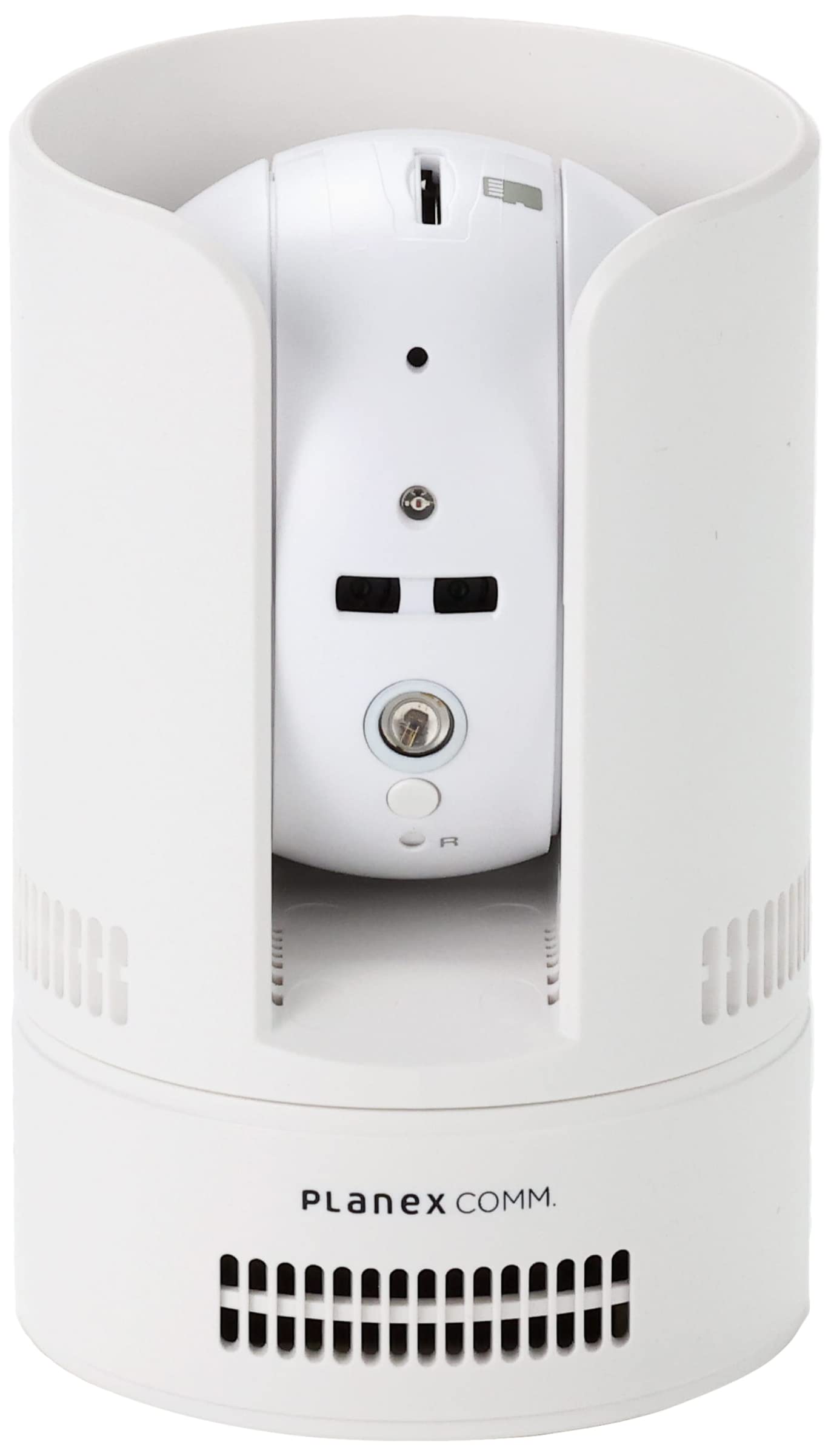 Amazon.co.jp: Planex 防犯カメラ カメラ一発! (Wi-Fi/有線LAN対応) 首