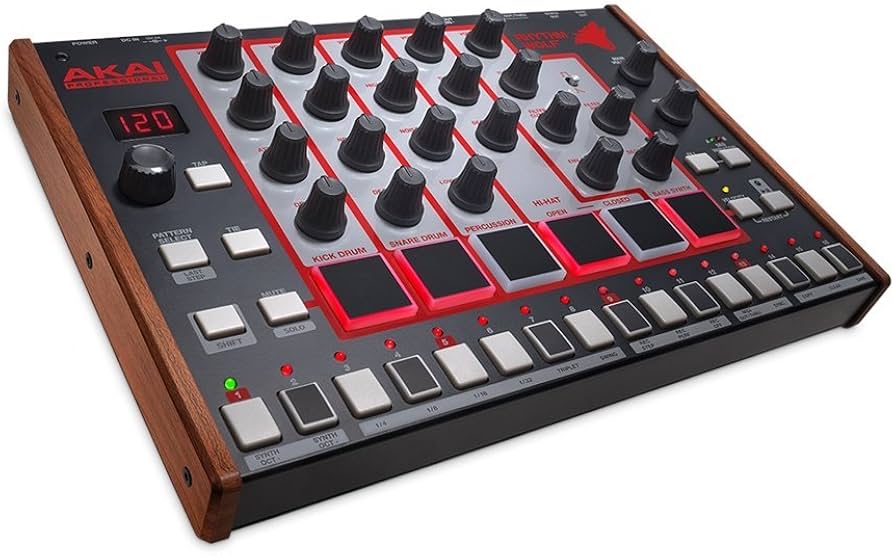 Amazon.com: Akai Professional Rhythm Wolf | True Analog Drum