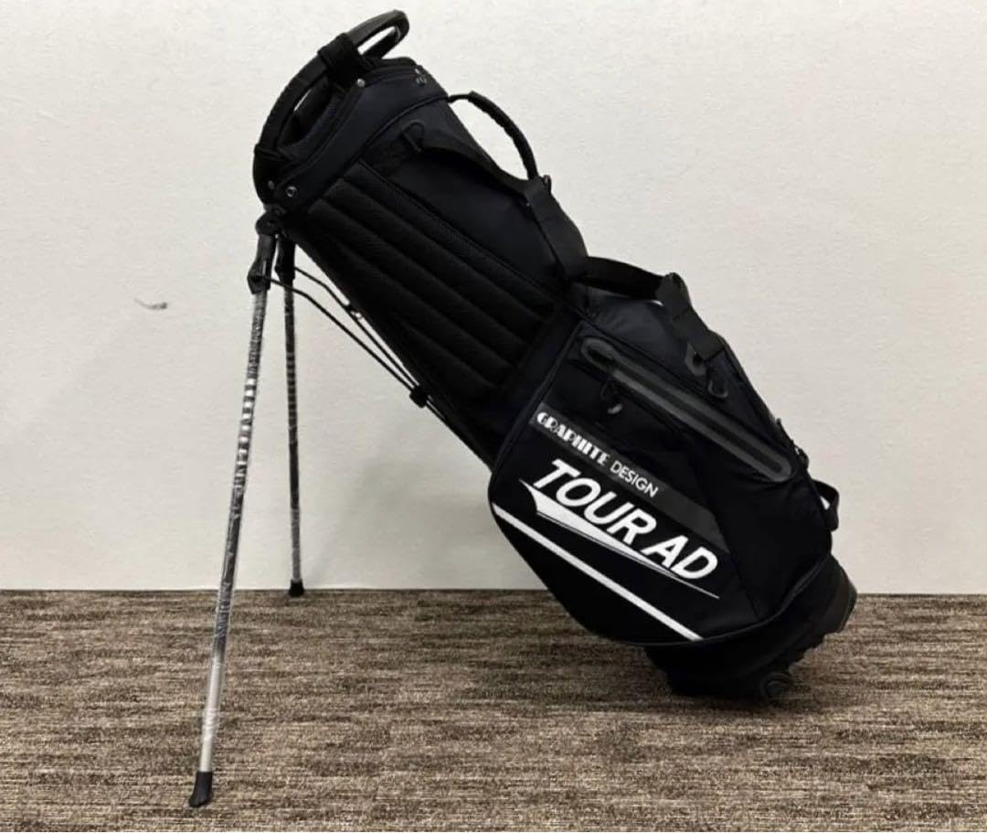 Tour AD 3点式ツアーキャディーバッグ フード付属 TOURADオリジナル
