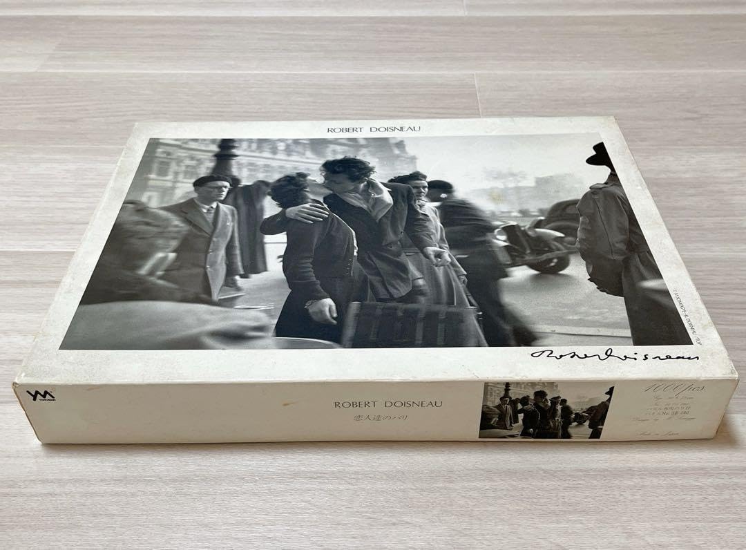 廃盤】ロベール·ドアノー パリ市庁舎前のキス ジグソーパズル 2016