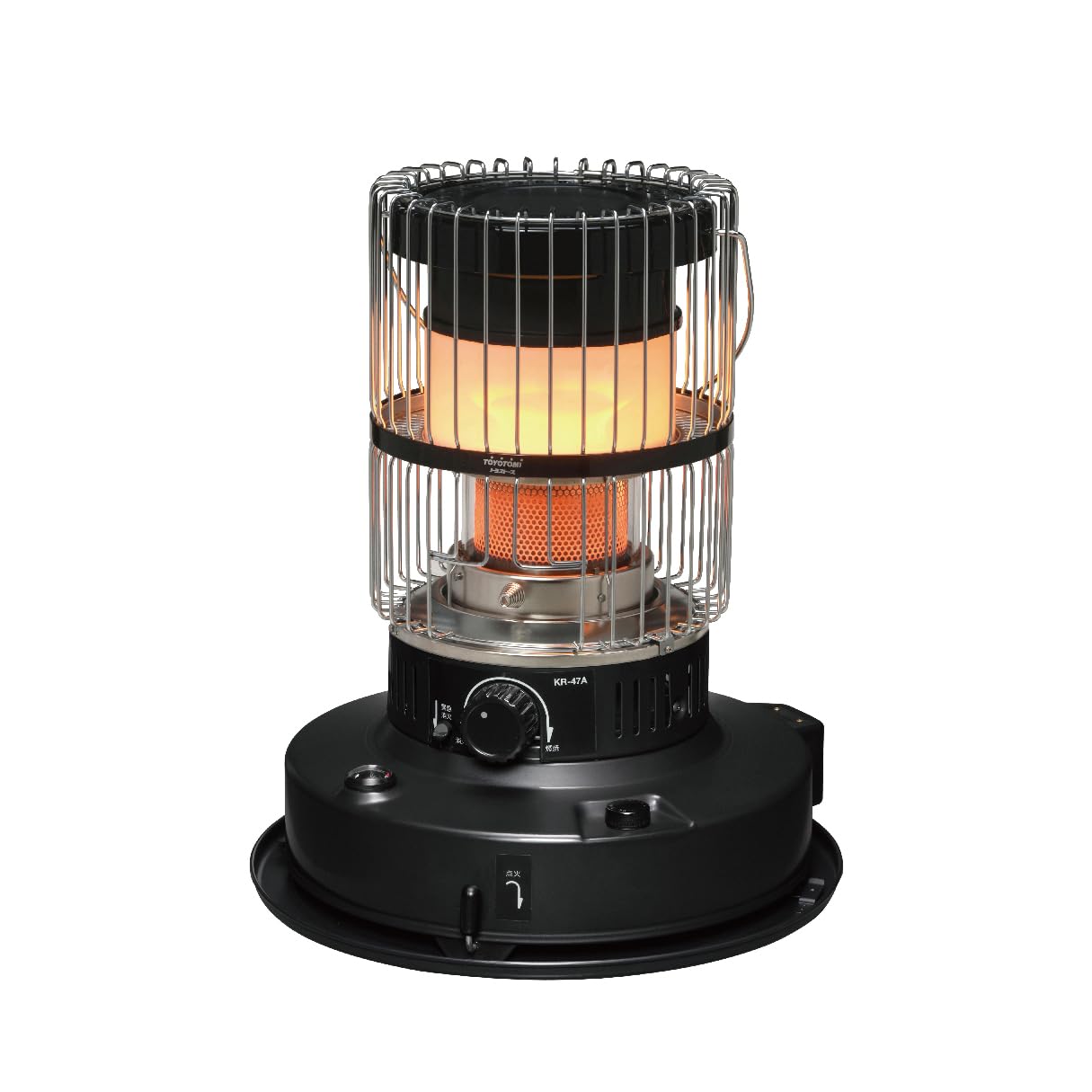 Amazon | 【トヨトミ】 対流形 石油ストーブ KR-47A (B) ブラック