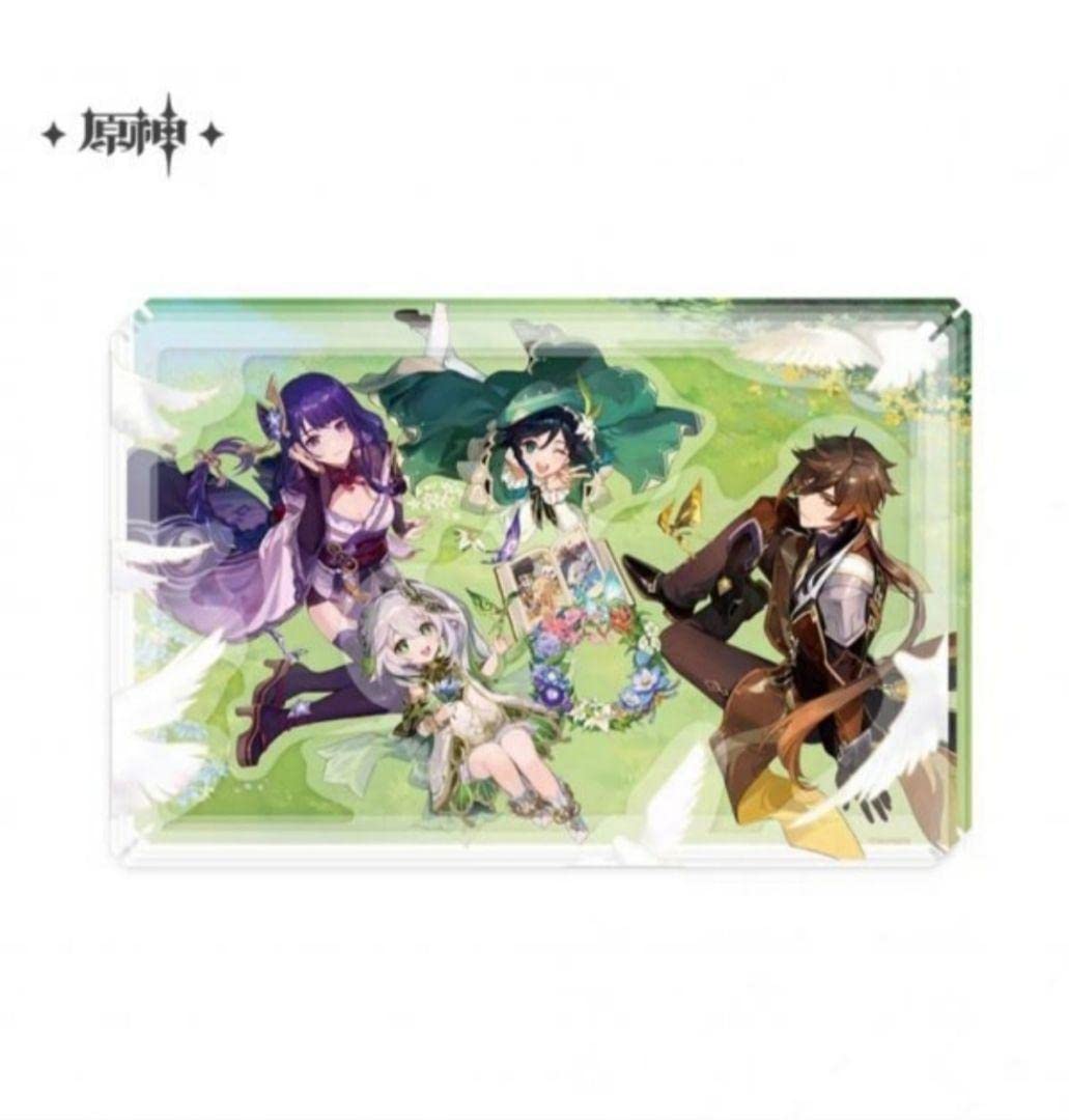 Amazon.co.jp: 中国 公式 多層アクリルスタンド ウェンティ 鍾離 雷電