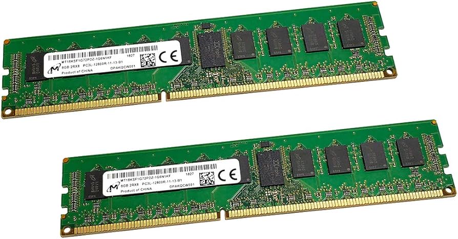 Amazon.co.jp: Micron 16GB (2x8GB) DDR3 SDRAM PC3-12800 1600Mhz 240