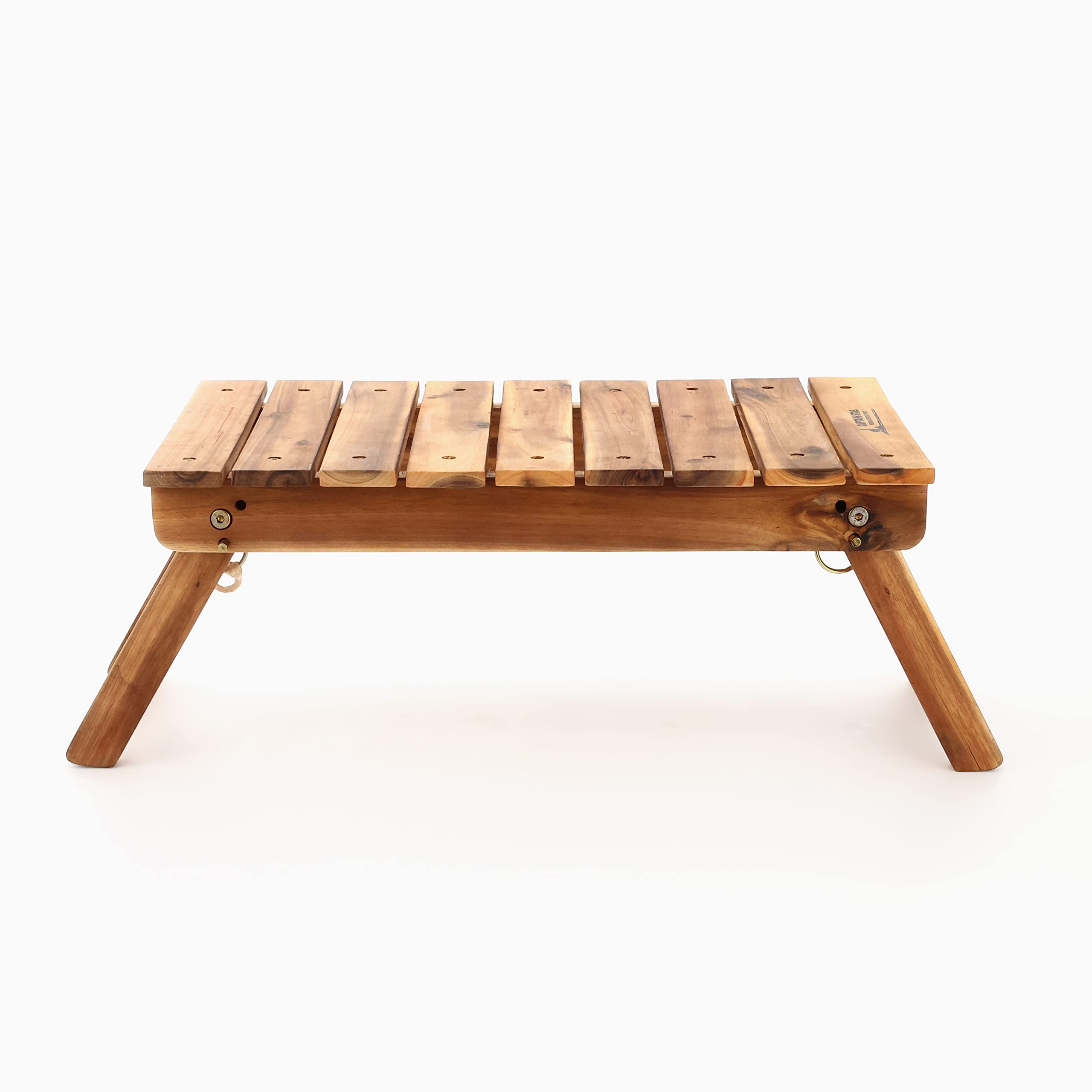 テーブル・チェア・ハンモック CAPTAIN STAG WOOD PICNIC TABLE