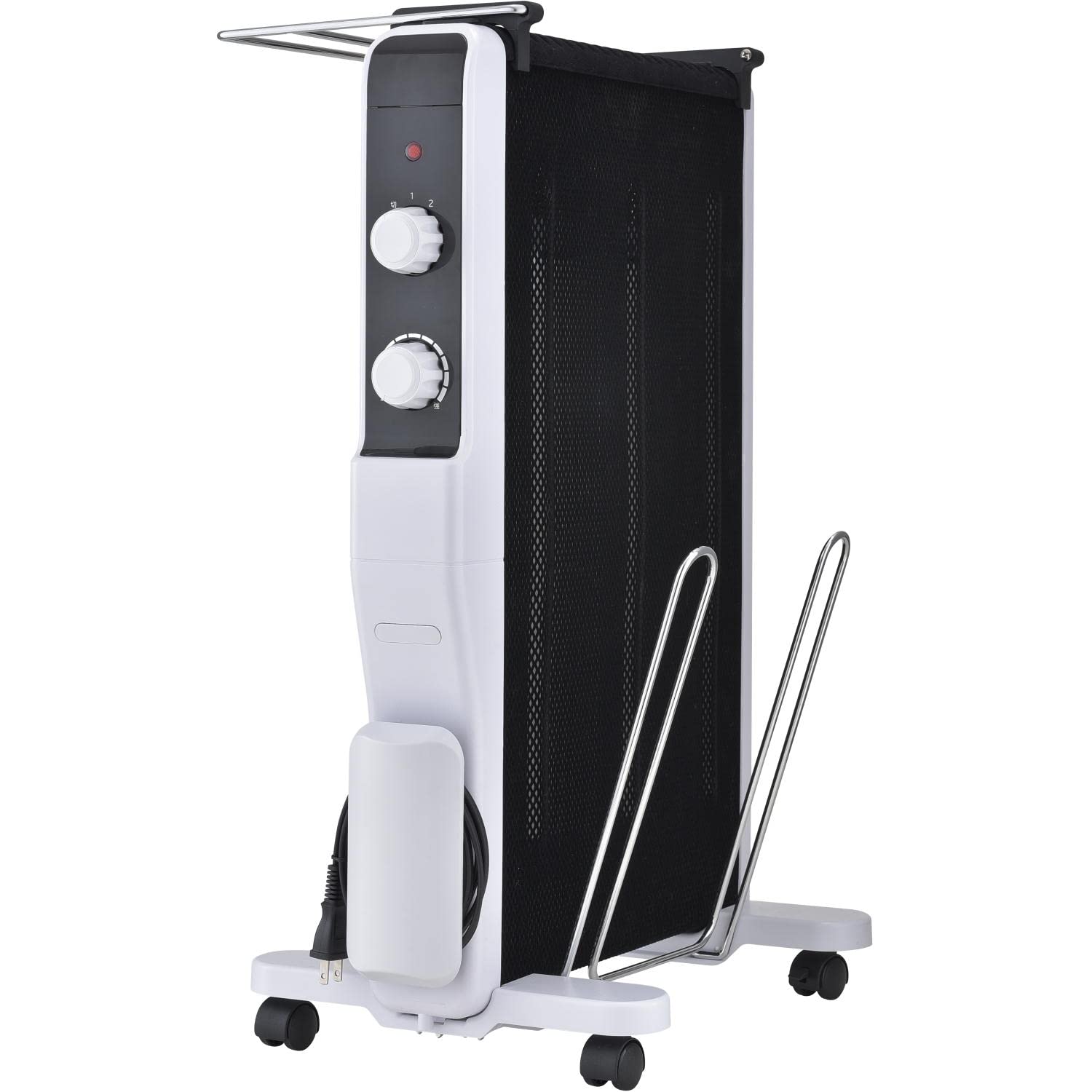 Amazon | おおたけ マイカヒーター 温調付 1000W 2段階 ホワイト MC