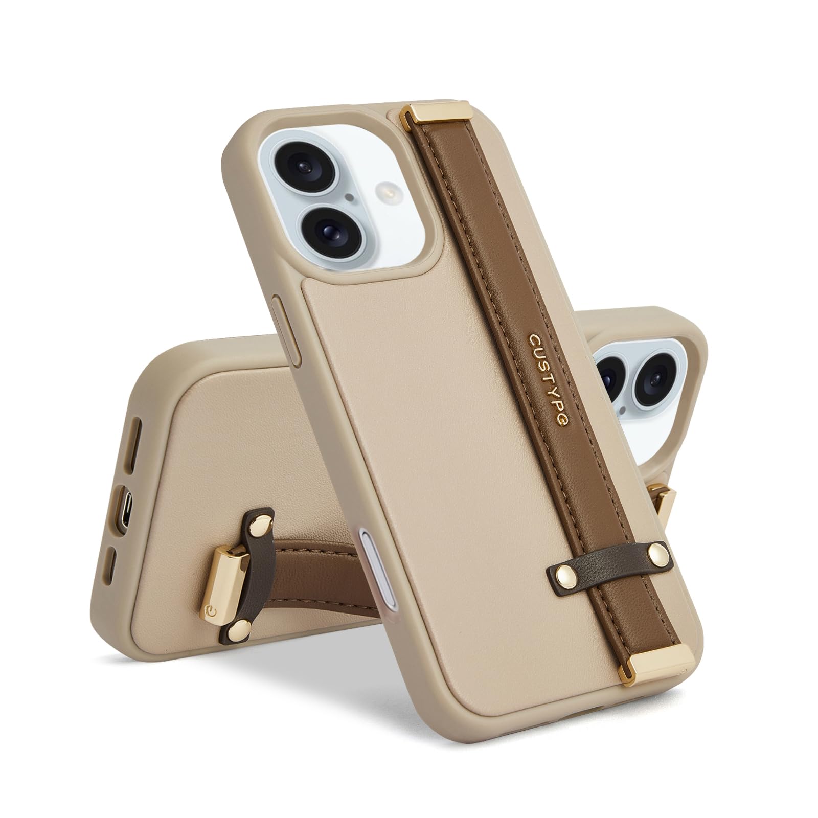 Amazon.com: CUSTYPE for iPhone 16 Case with Adjustable Wristband
