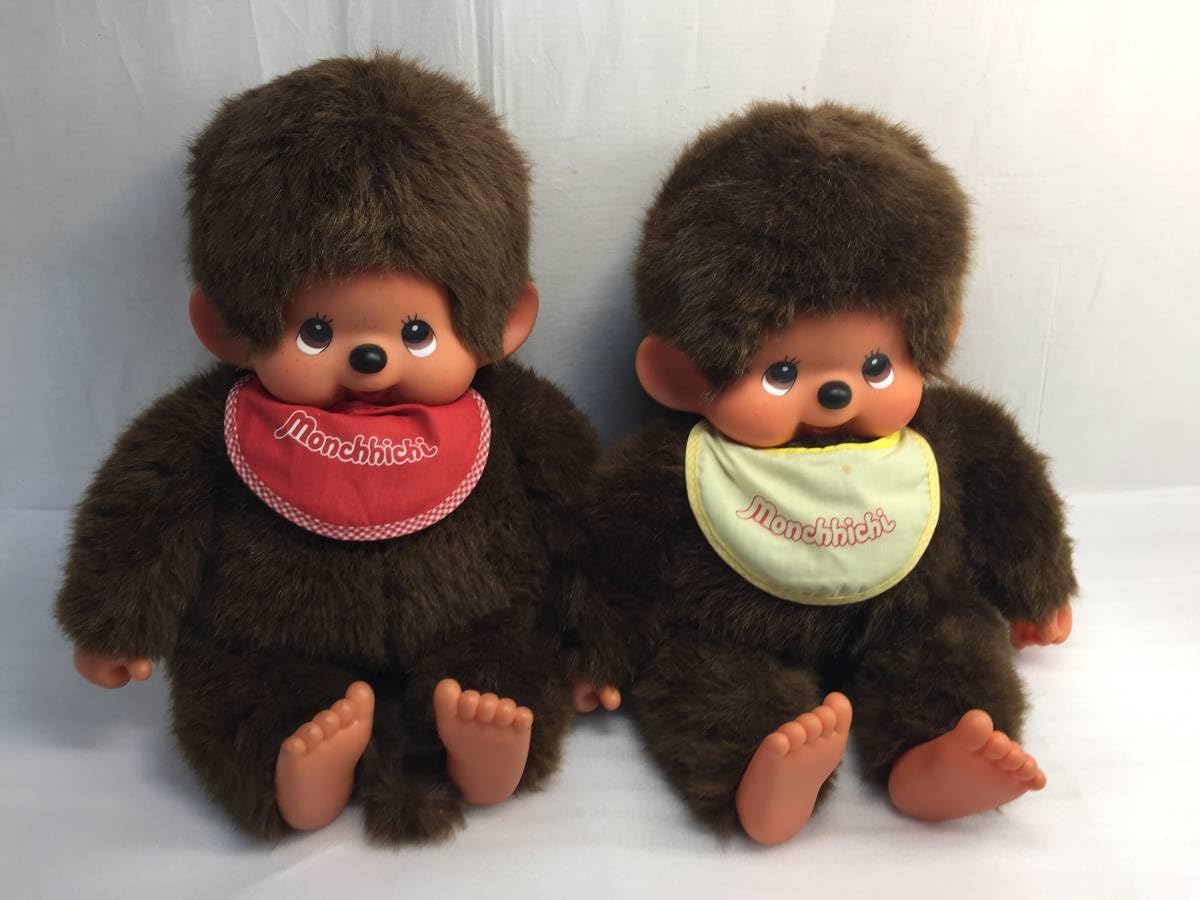 初代もんちっち 【1974年 片仮名セキグチ】 初代 モンチッチ ブルー