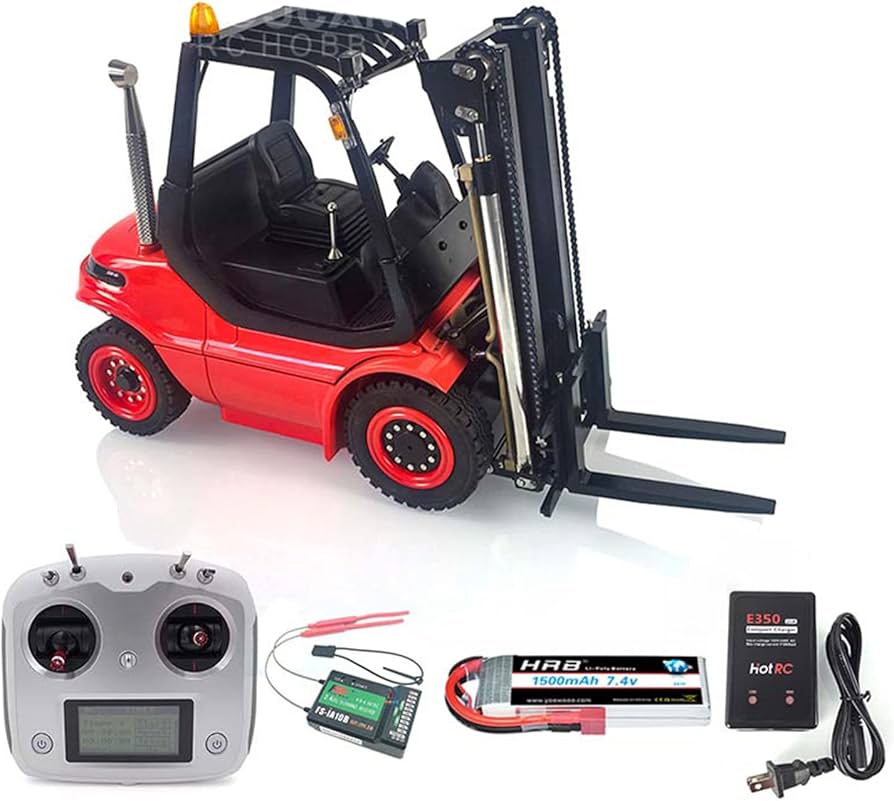 Amazon.com: LESU 1/14 RC Linde Hydraulic Forklift Transfer Painted