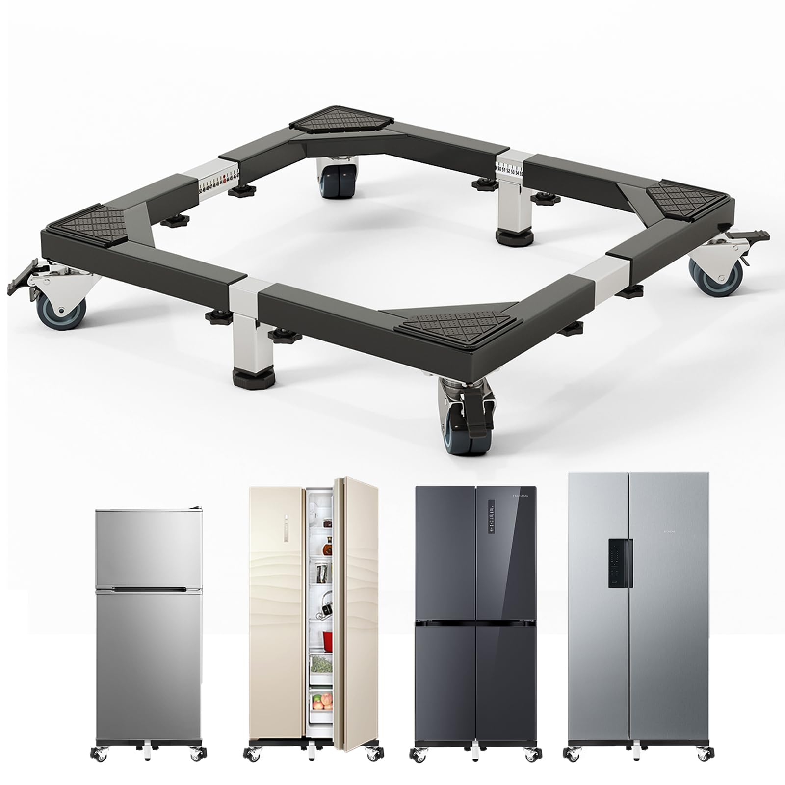 Amazon.com: ANBase Heavy Duty All Steel Fridge Stand Mobile Base