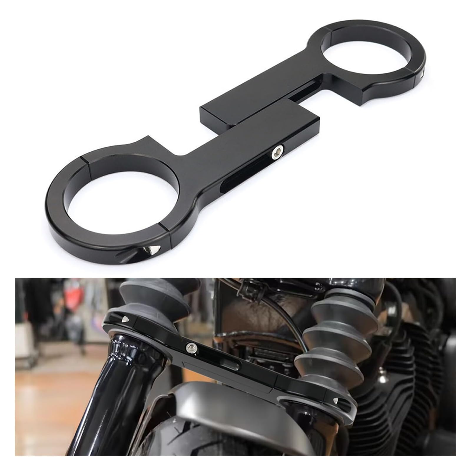 Amazon.co.jp: オートバイフロントフォークスタビライザーフォーク