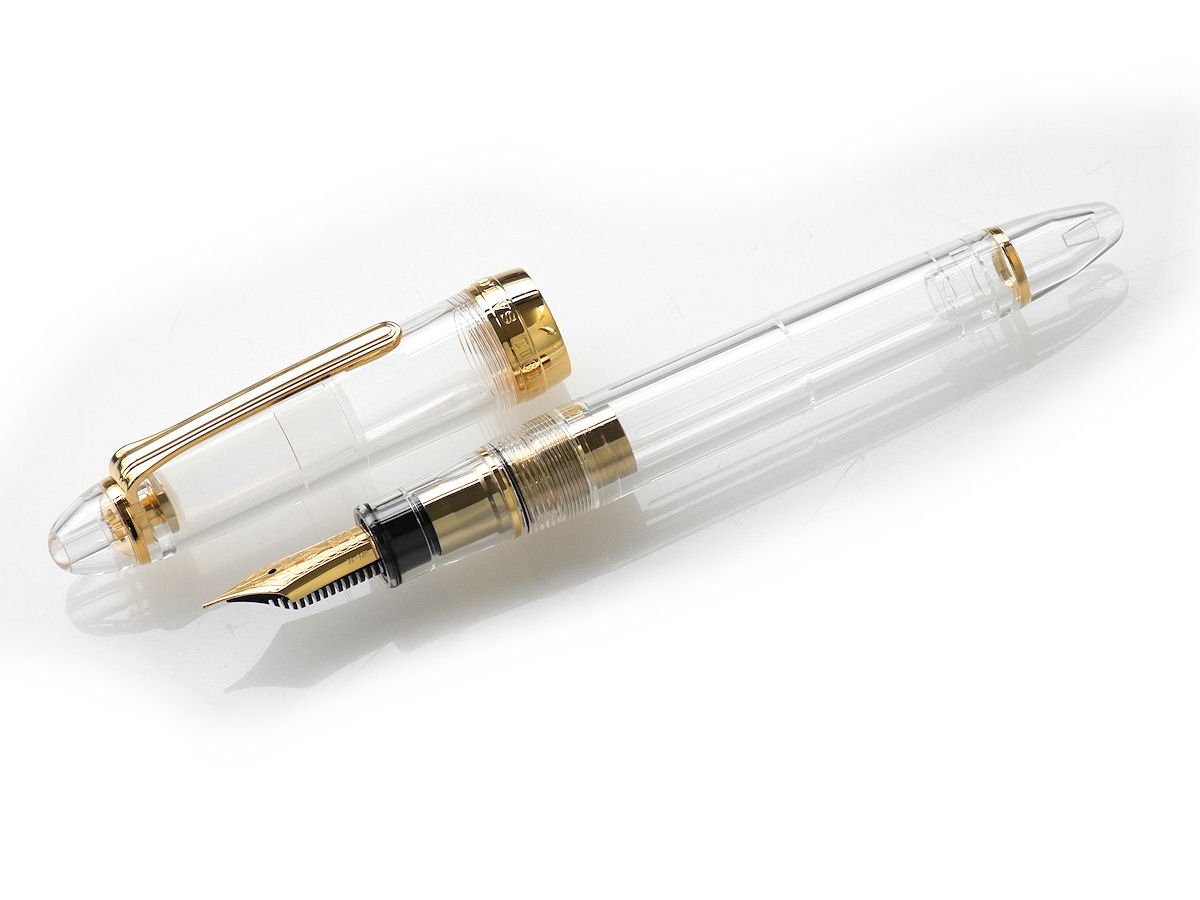 Amazon | SAILOR/セーラー 透明プロフィット21・金 万年筆 B・太字