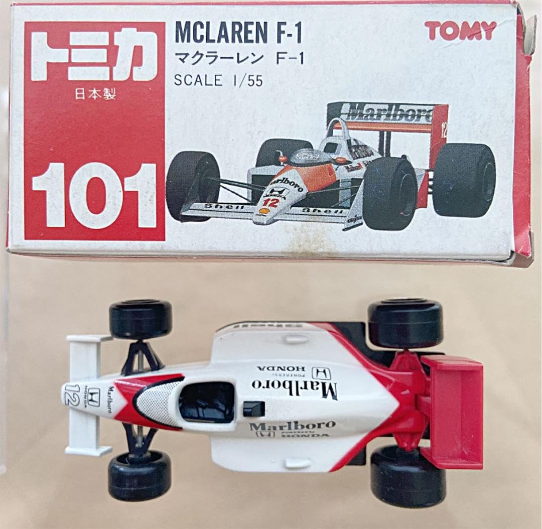 Amazon.co.jp: トミカ赤箱No.101マクラーレンF1 日本製 : おもちゃ