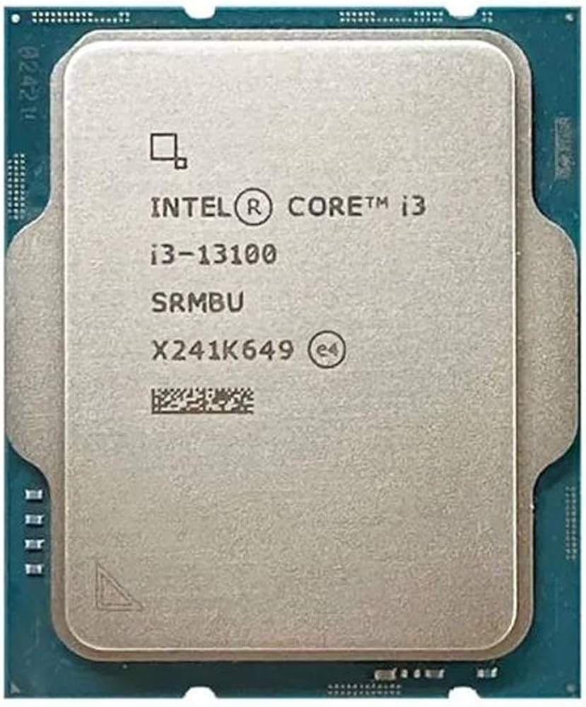 Amazon.com: Intel Core i3-13100 4 Core Desktop Processor (Up to