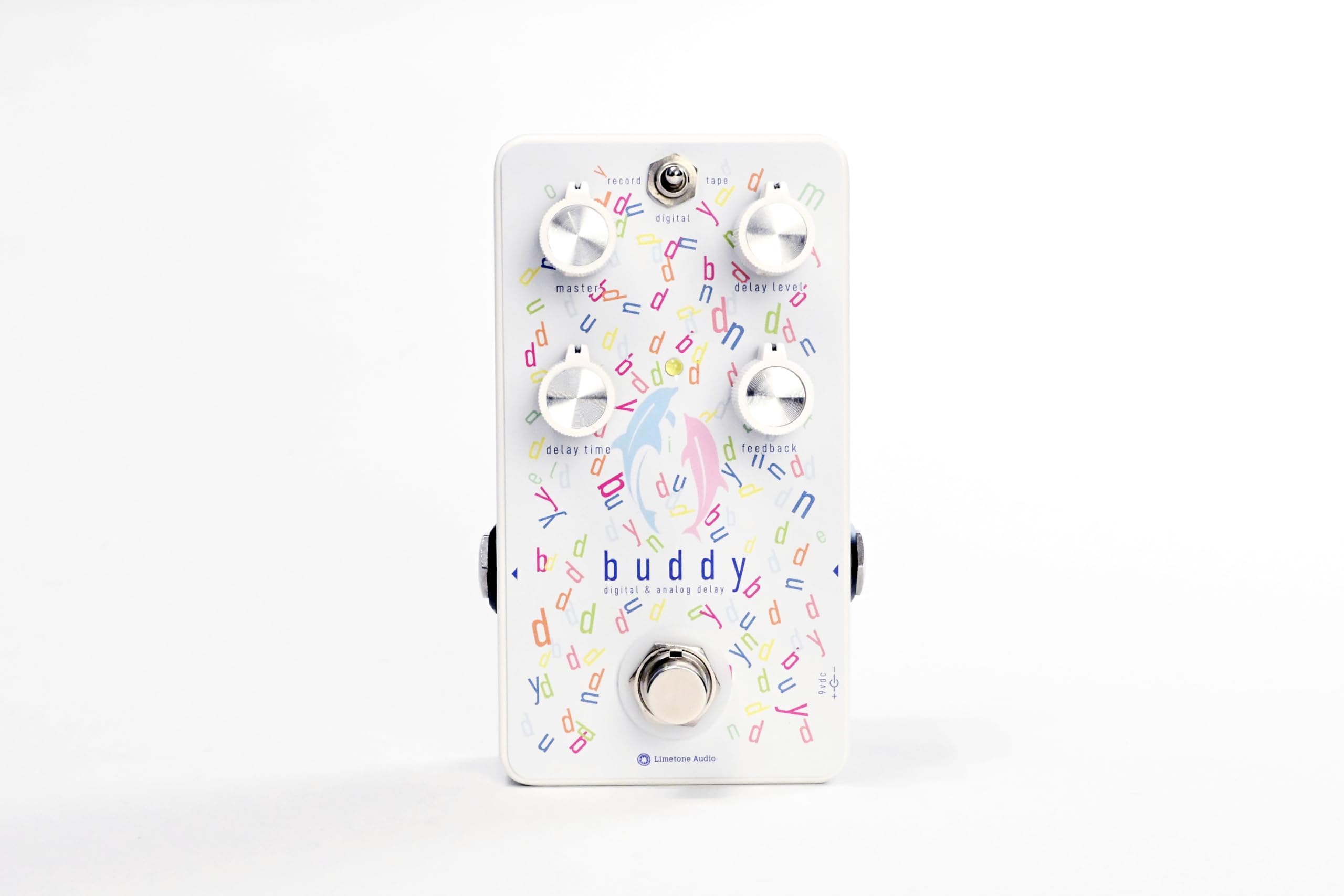 Limetone Audio Buddy Delay Pedal with Analog Master Knob, High